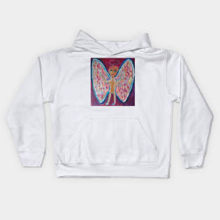 arabic angel Kids Hoodie